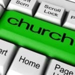 church word on keyboard button